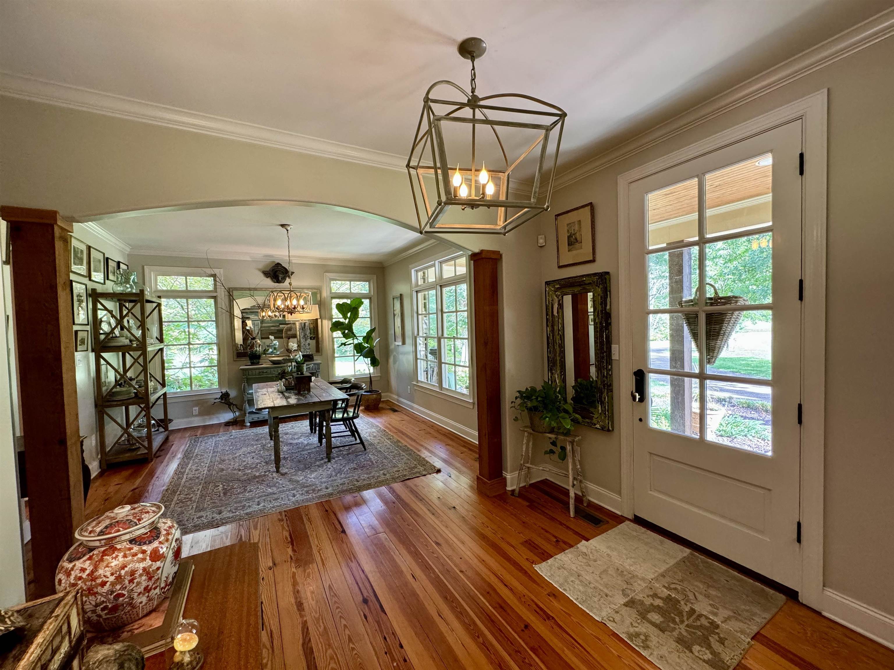 Not only is there a large, separate Dining Room, but the Kitchen is large enough for a second eating area.