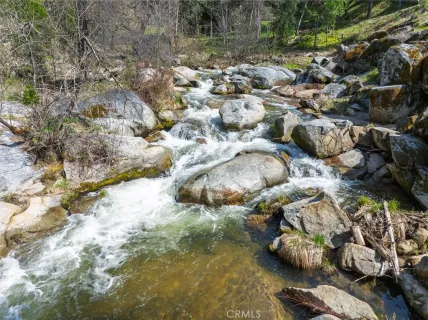 a view of lot of green space