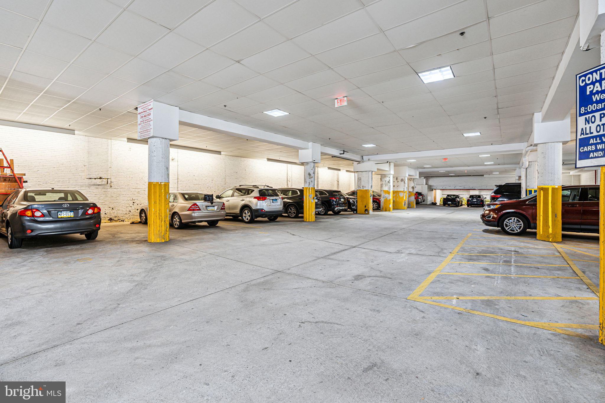 23 South 23rd Street, Unit 2L Philadelphia, PA 19103 - Photo 23 of 34 Indoor Gated Garage w/Electric Charging Stations