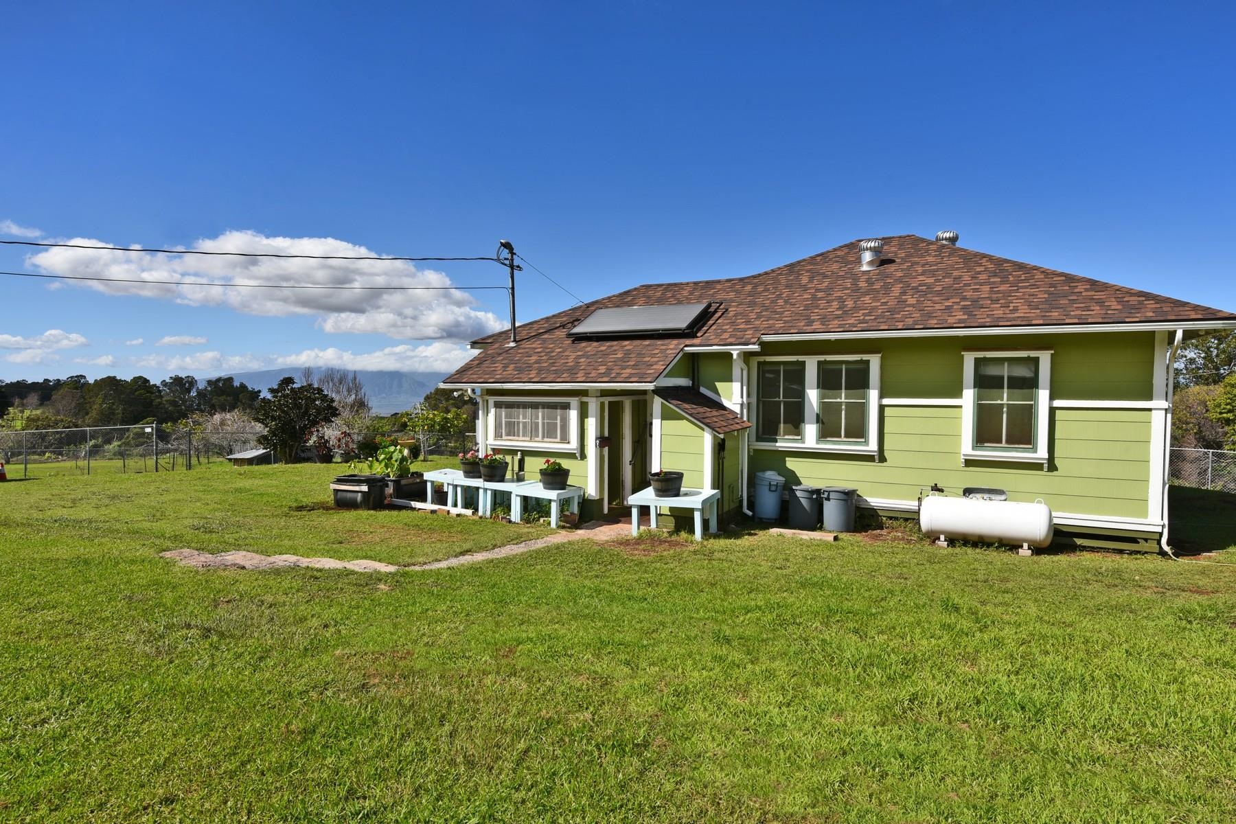 1145 Olinda Road Makawao, HI 96768 - Photo 2 of 30 a front view of a house with garden