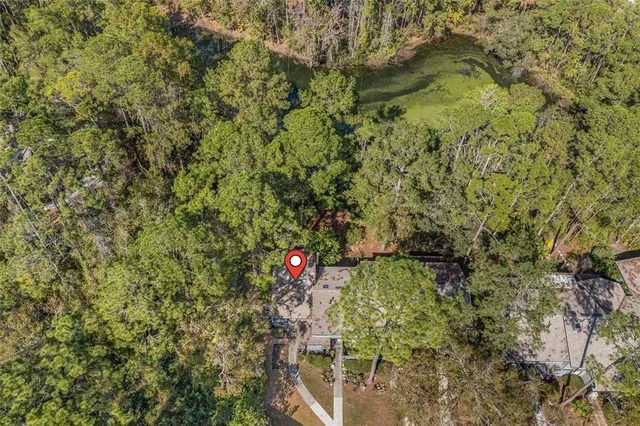 a view of outdoor space and garden