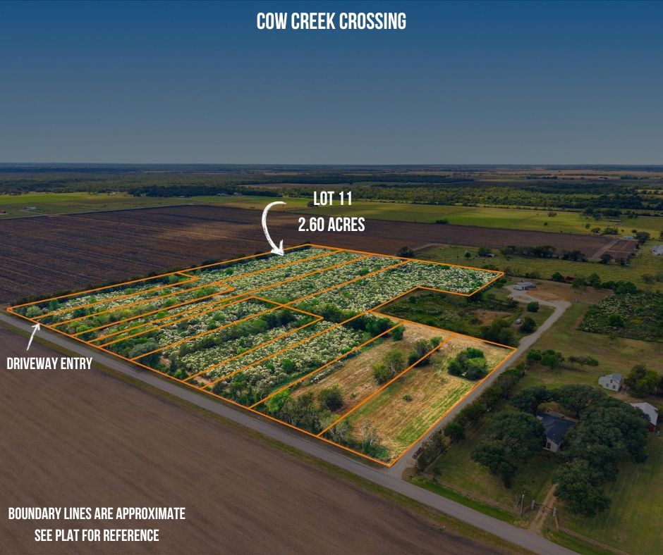 Lot 11 Cow Creek Road Damon, TX 77430 - Photo 2 of 12 a view of a backyard