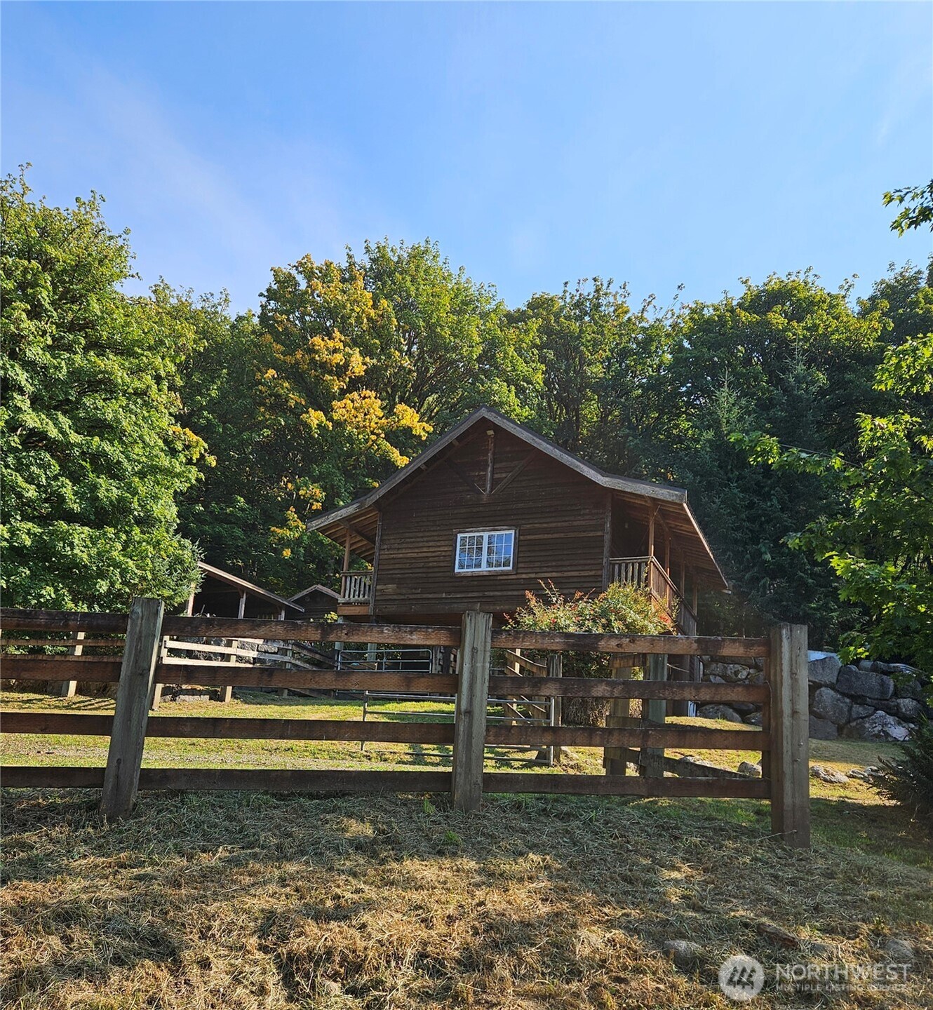 106 Crocker Lake Road Quilcene, WA 98376 - Photo 5 of 38 a view of a house with a yard