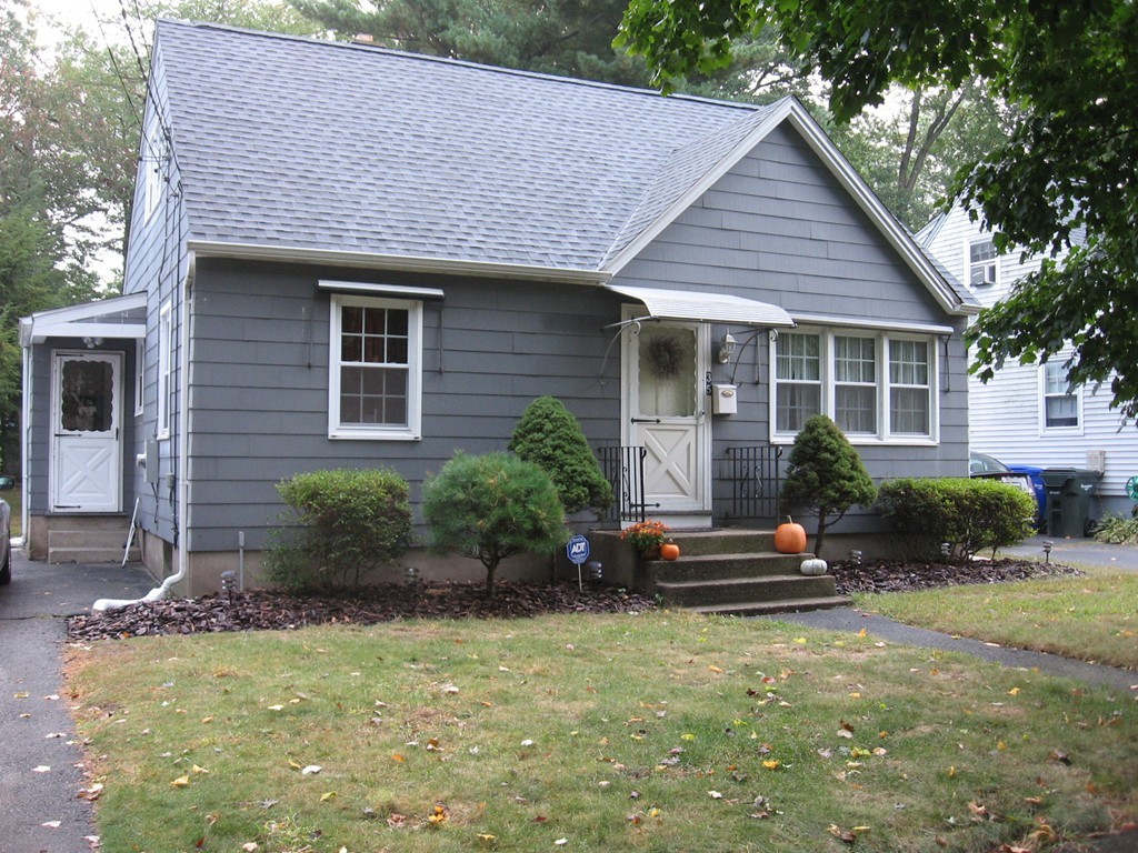 35 Burnside Terrace Springfield, MA 01118 - Photo 1 of 12 a front view of a house with garden