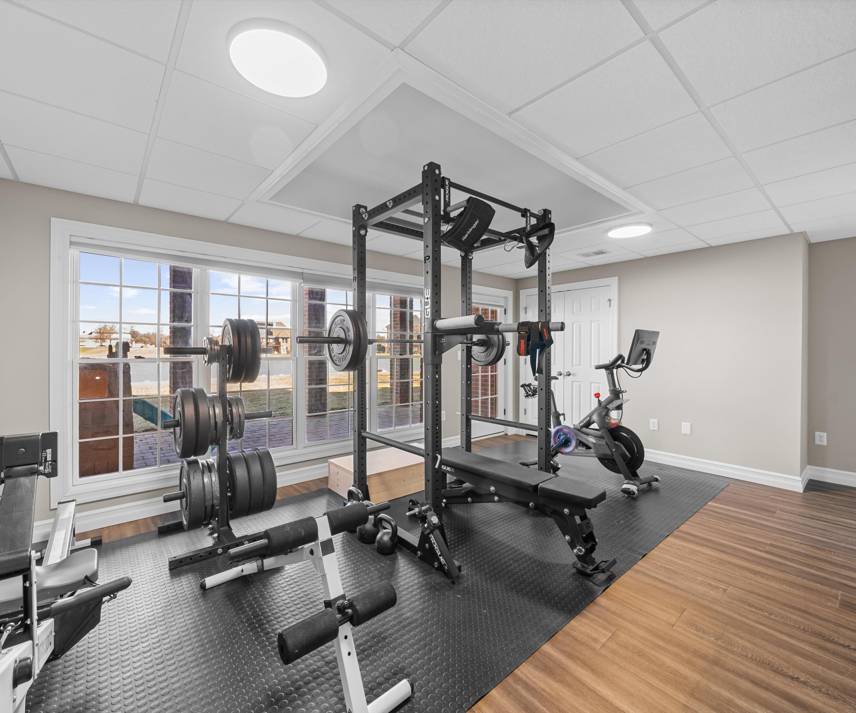 8178 Hunters Ridge Drive Newport, MI 48166 - Photo 45 of 51 Wellness & Activity Room with walkout