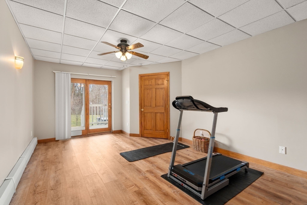 51 Albee Road Uxbridge, MA 01569 - Photo 37 of 42 a view of a room with gym equipment