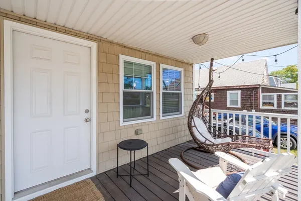 a view of deck with patio