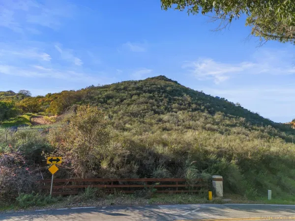 a view of a city with mountain