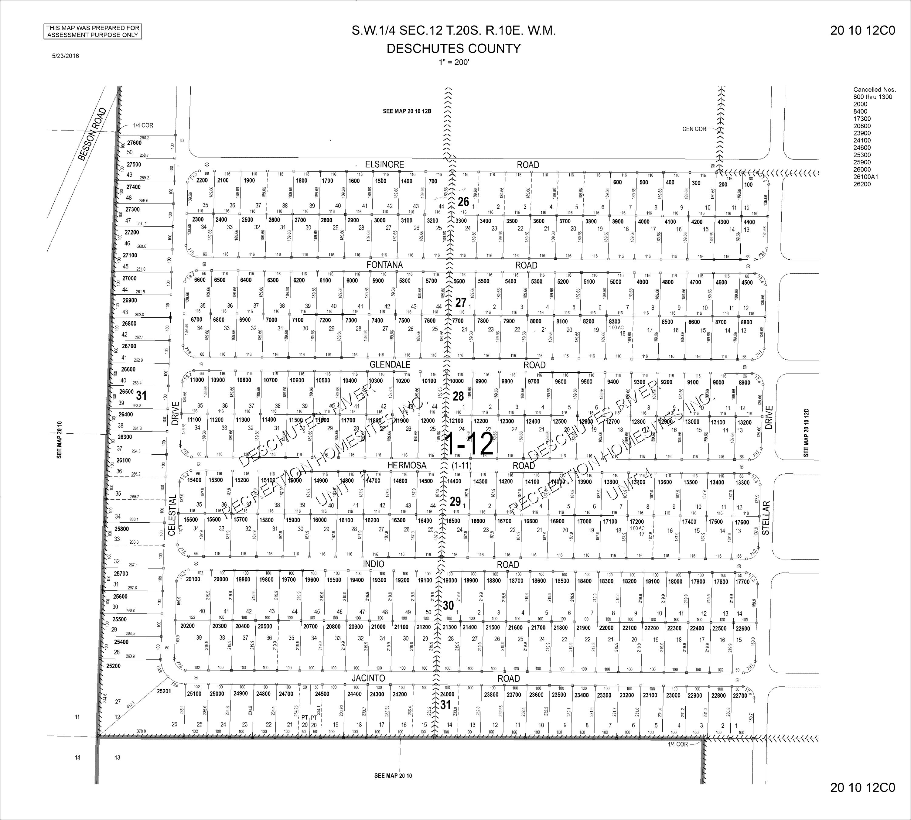 16870 Fontana Road Bend, OR 97707 - Photo 8 of 8 AssessorMap
