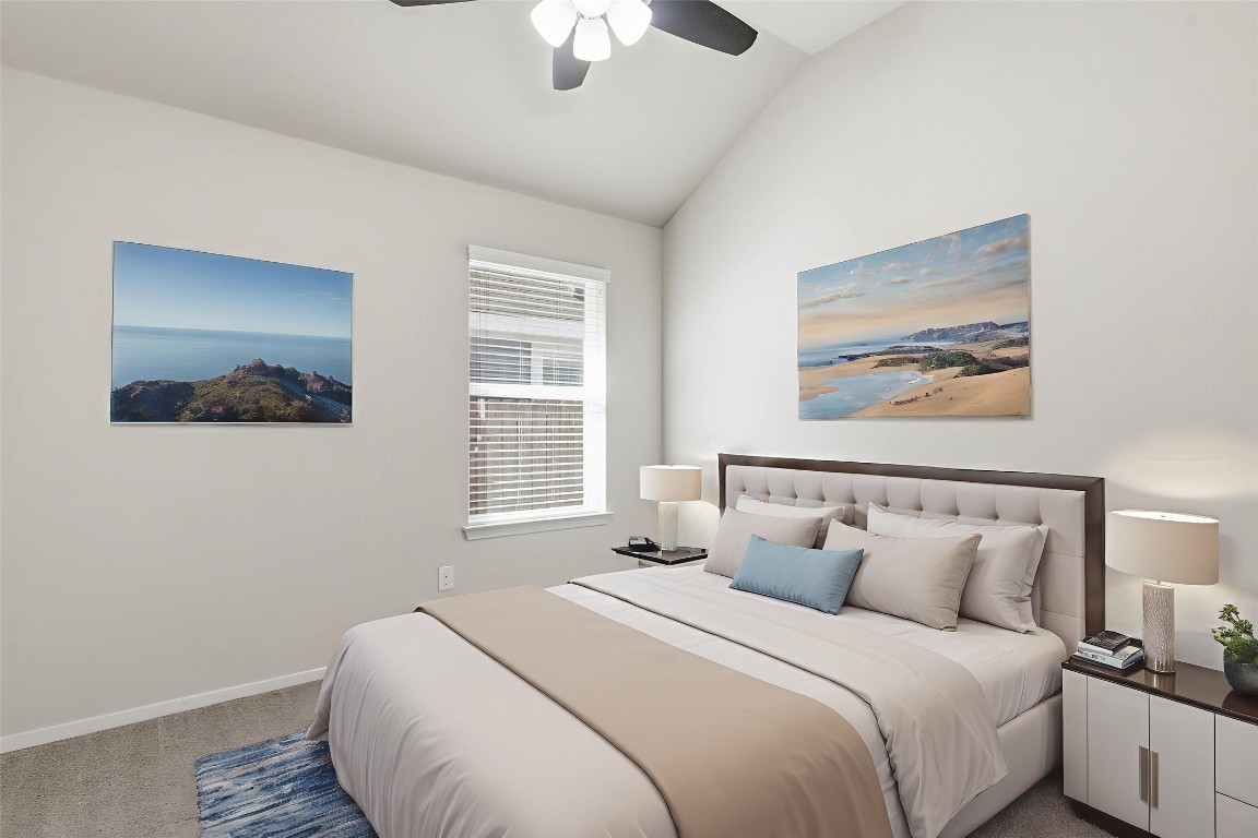 7615 Europa Avenue, Unit 139 Round Rock, TX 78665 - Photo 28 of 40 a bedroom with bed and window