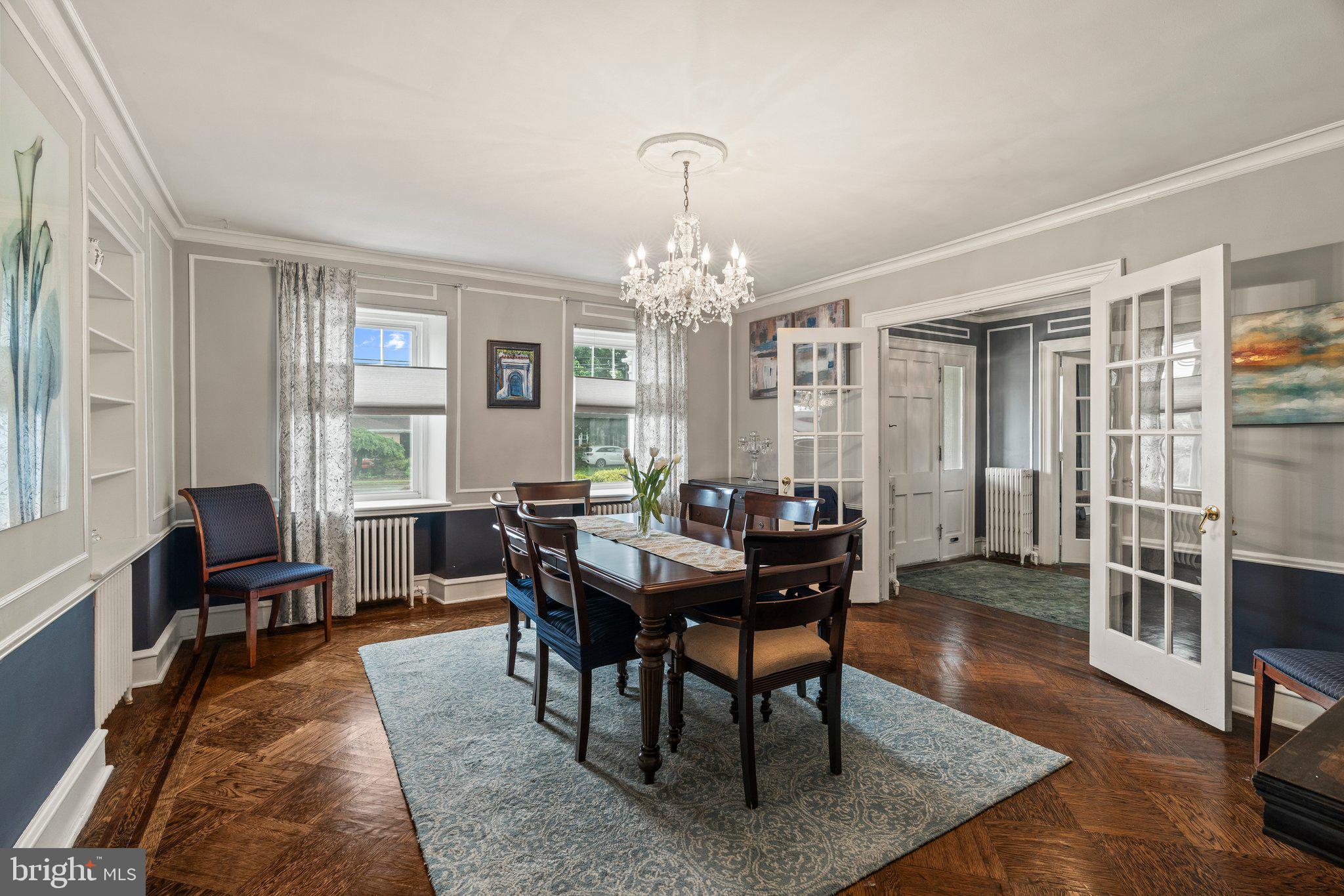 2515 Garrett Road Drexel Hill, PA 19026 - Photo 15 of 61 a view of a dining room with furniture window and wooden floor