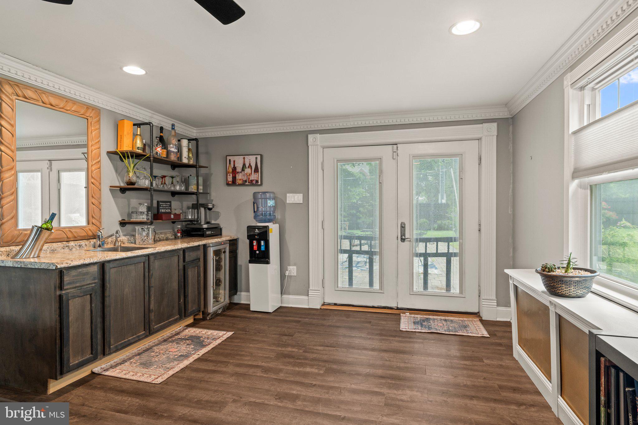 2515 Garrett Road Drexel Hill, PA 19026 - Photo 18 of 61 a kitchen with stainless steel appliances wooden floor and window