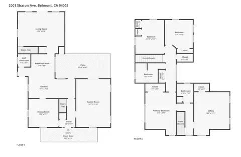 $2,548,000 | 2001 Sharon Avenue, Belmont, CA 94002