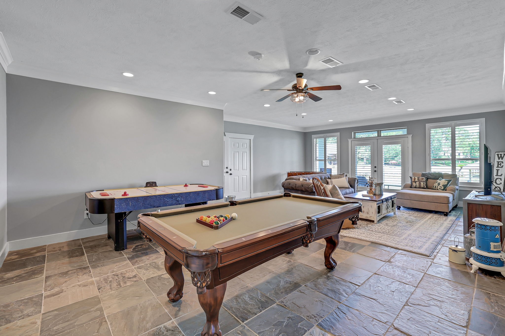 231 Ridge Cove Lane Coldspring, TX 77331 - Photo 35 of 50 Enjoy a game of pool or air hockey