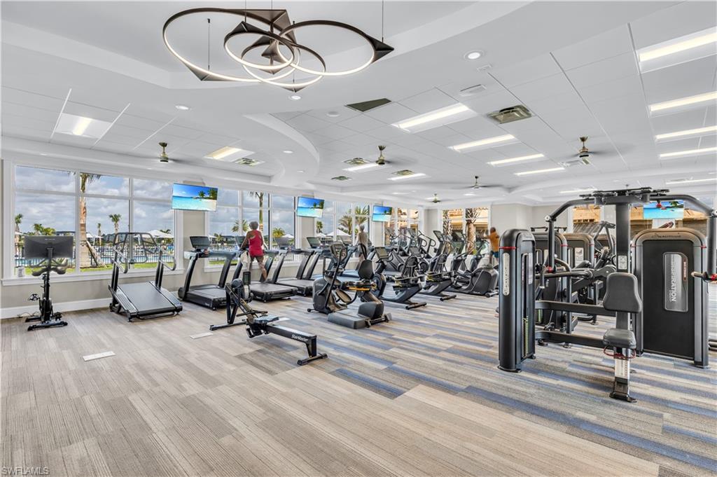 43981 Boardwalk Loop, Unit 2214 Punta Gorda, FL 33982 - Photo 18 of 33 a view of a room with gym equipment
