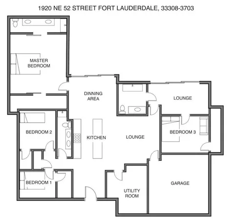 $1,199,000 | 1920 Northeast 52nd Street, Fort Lauderdale, FL 33308