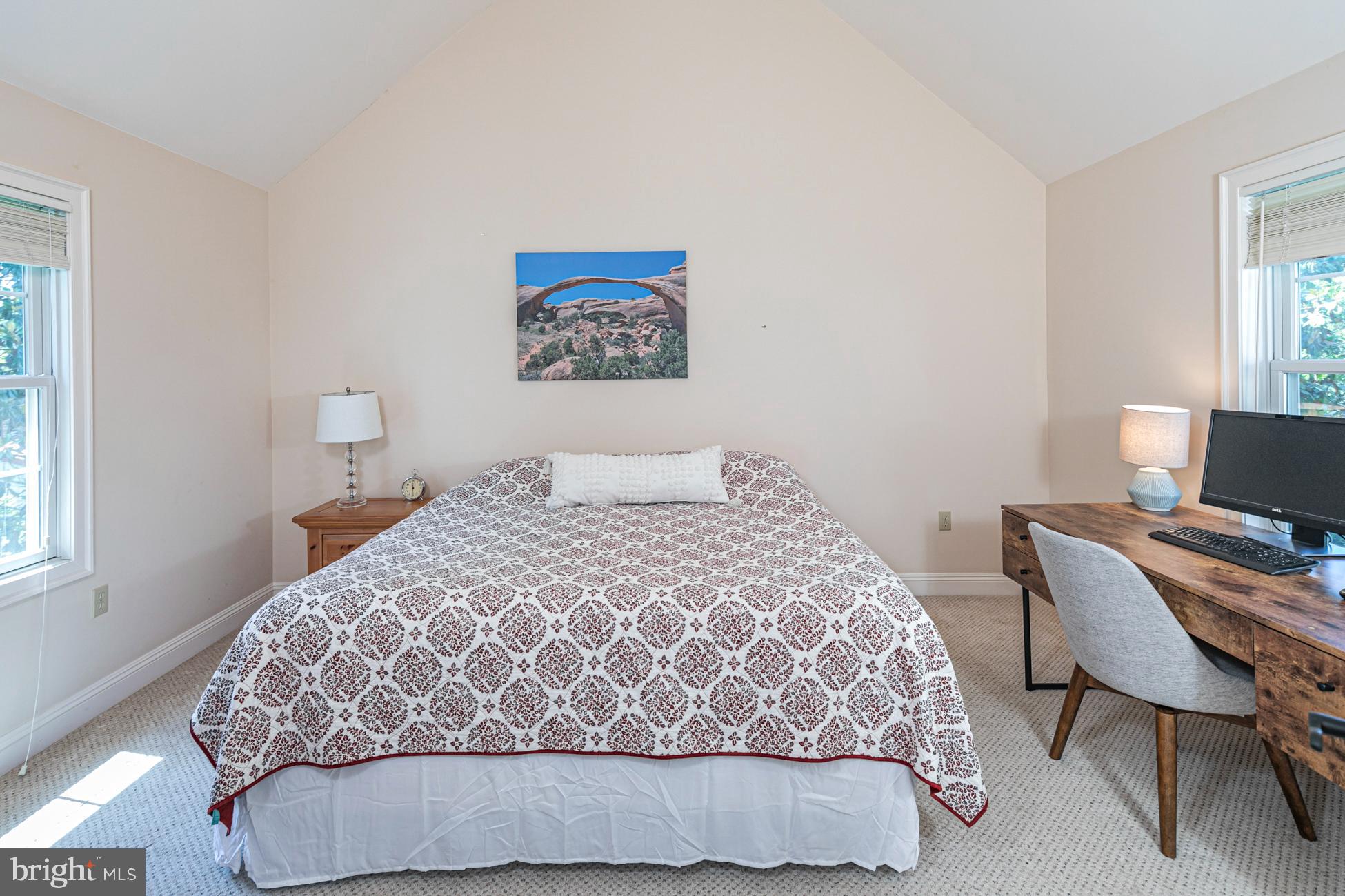 12 Canal Road Princeton, NJ 08540 - Photo 27 of 37 Bedroom with vaulted ceiling