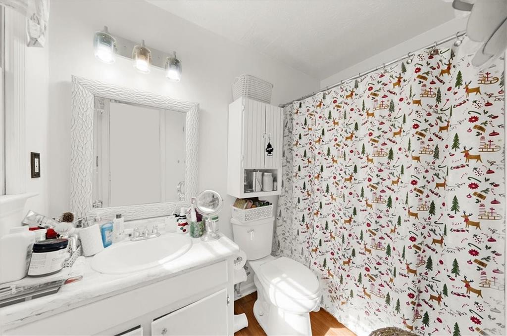 1059 Old Alabama Road Southwest Mableton, GA 30126 - Photo 19 of 33 a bathroom with a sink toilet and shower