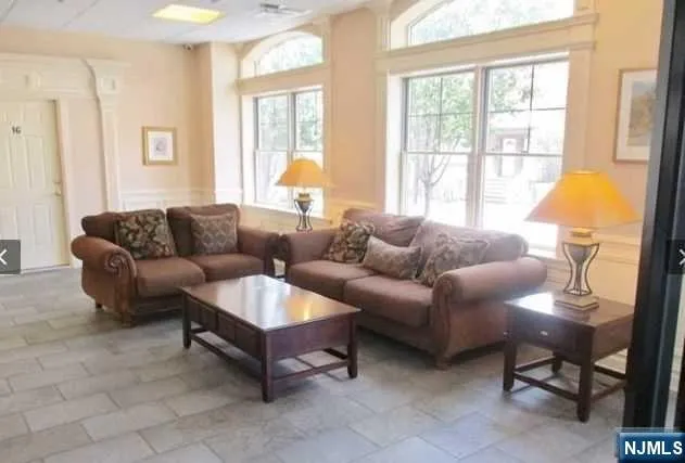 a view of a parking area