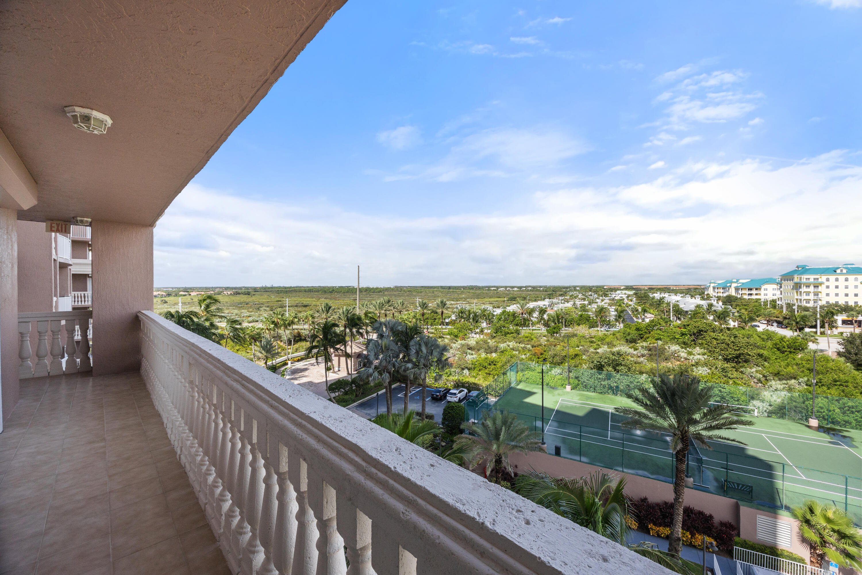 700 Ocean Royale, Unit 601 Juno Beach, FL 33408 - Photo 32 of 56 a view of a street from a balcony