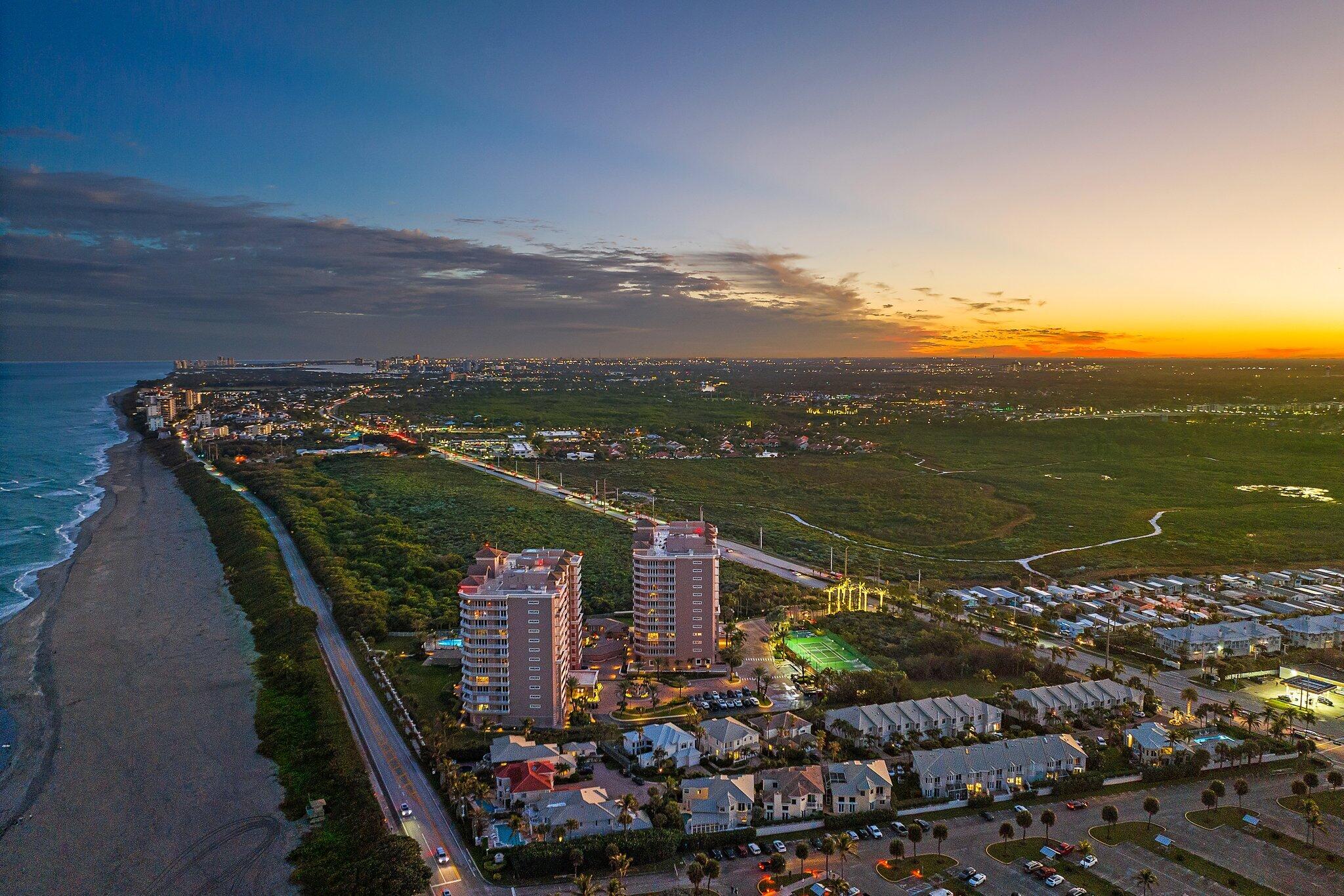 700 Ocean Royale, Unit 601 Juno Beach, FL 33408 - Photo 51 of 56 a view of a city and ocean view