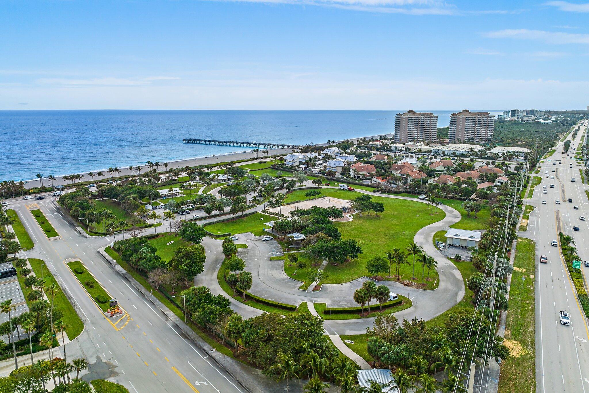 700 Ocean Royale, Unit 601 Juno Beach, FL 33408 - Photo 56 of 56 a view of swimming pool from a balcony