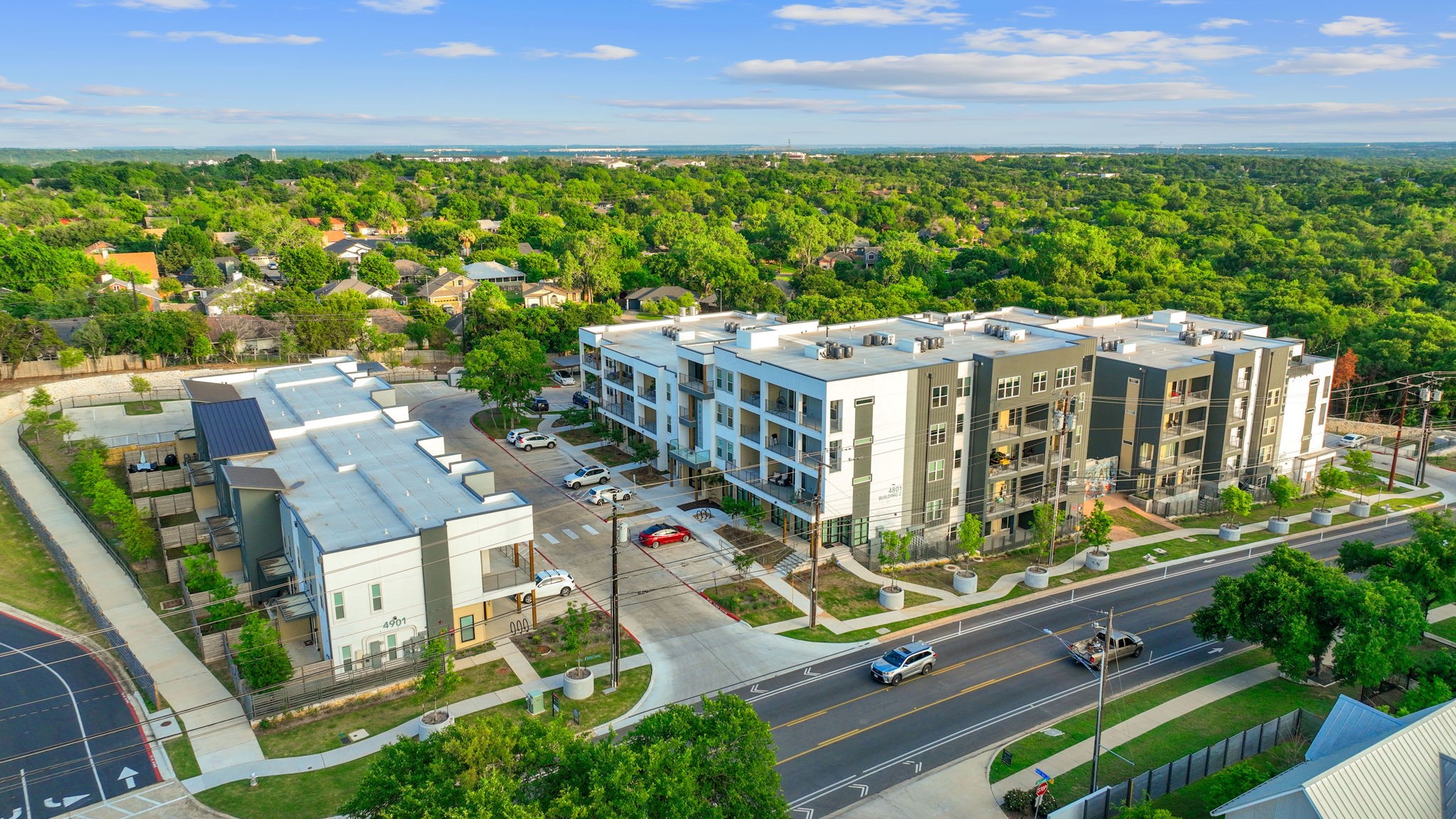 4901 Springdale Road, Unit 104 Austin, TX 78723 - Photo 1 of 1 Welcome to Gravity ATX, where modern elevated living meets East Austin style and convenience.