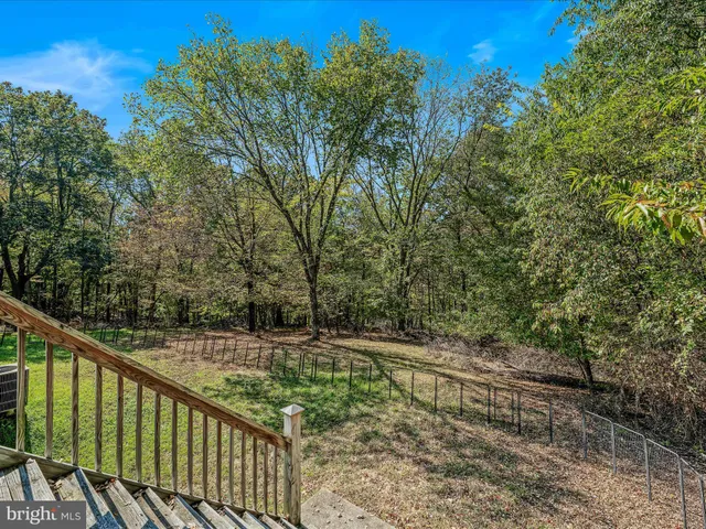 a view of a balcony with an outdoor space