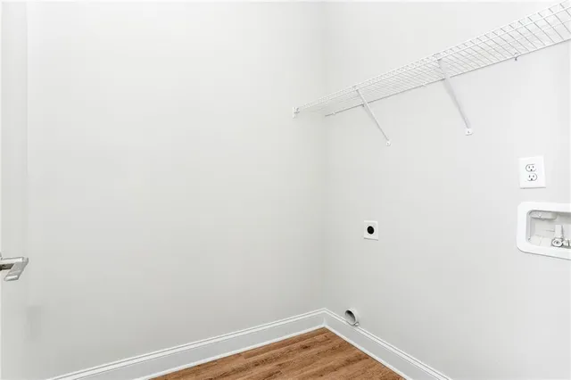 wooden floor in an empty room