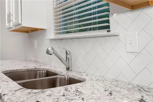 a view of a small space