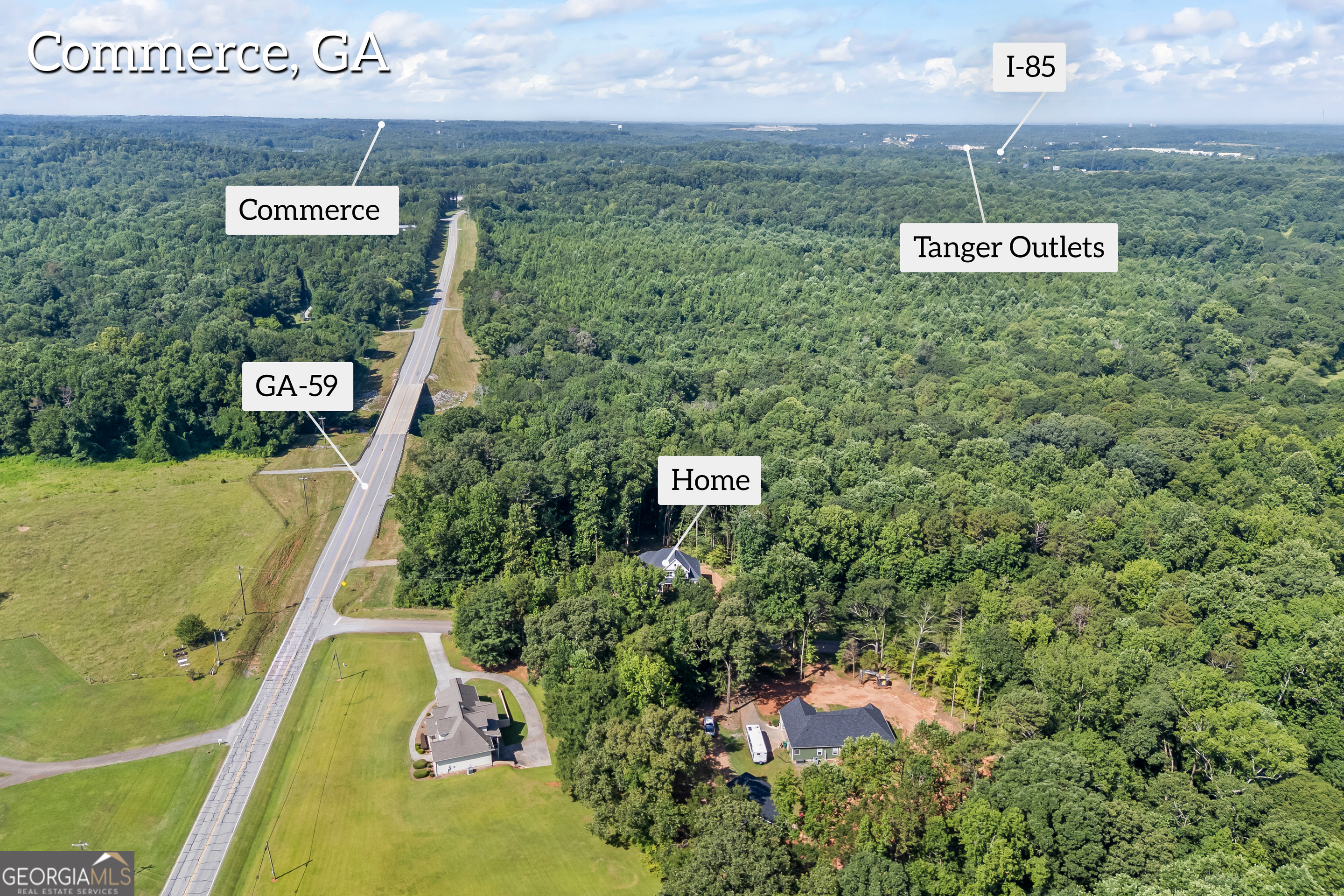 119 Gordon Road Commerce, GA 30530 - Photo 37 of 40 a view of a sign in a garden