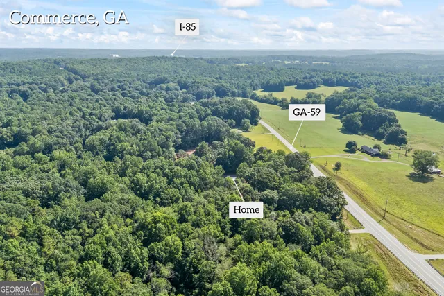 a view of a sign with a park