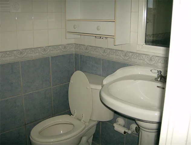 a bathroom with a sink