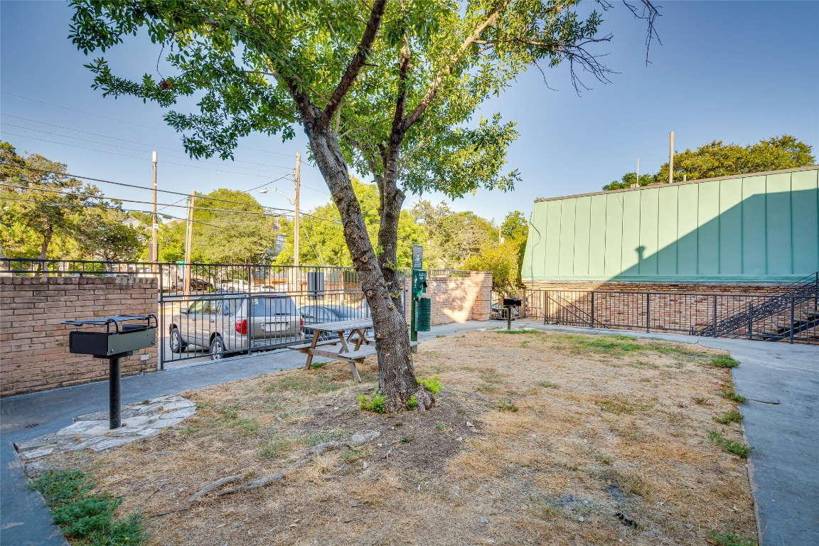 307 East 31st Street, Unit 205 Austin, TX 78705 - Photo 32 of 35 View of yard featuring a patio area