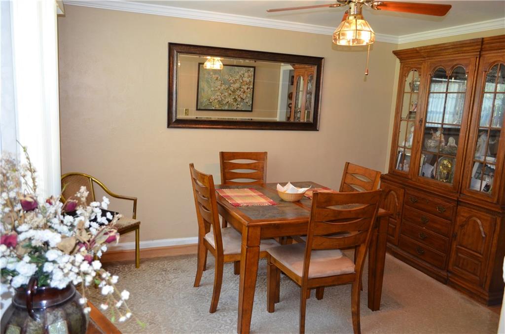 474 Haverhill Road Mt. Lebanon, PA 15228 - Photo 3 of 20 Dining Room / Moldings, New front dining room windows