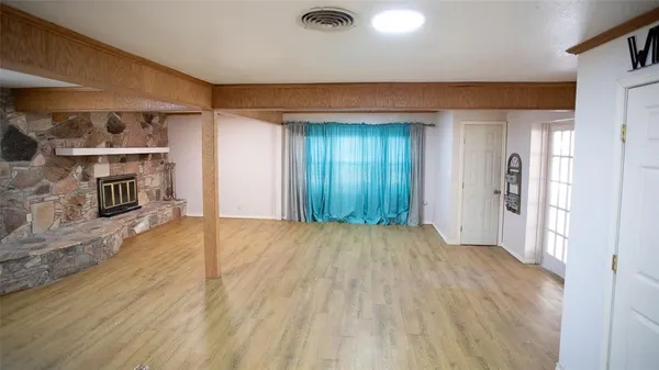 a kitchen with granite countertop stainless steel appliances and sink