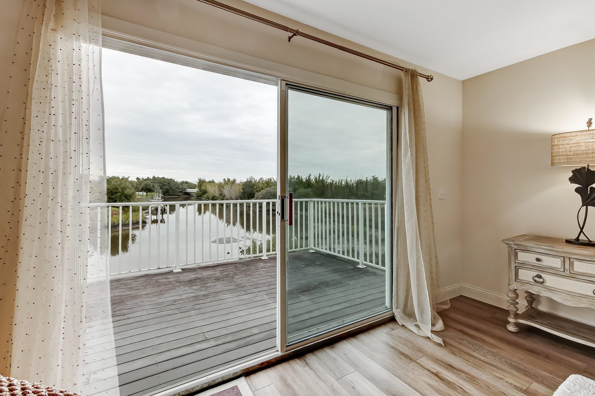 644 Sun Down Circle St. Augustine, FL 32080 - Photo 31 of 69 a view of a balcony with wooden floor