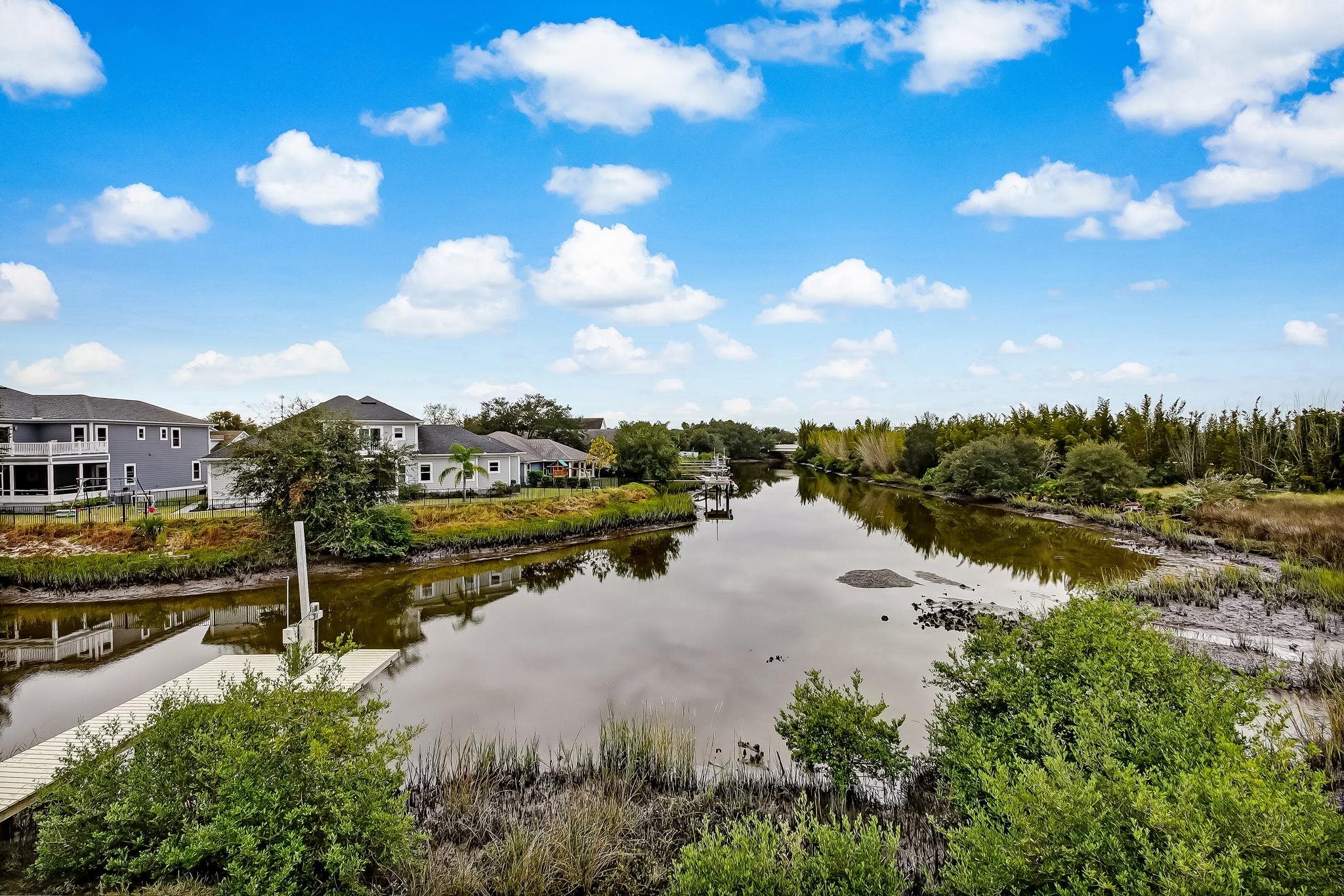 644 Sun Down Circle St. Augustine, FL 32080 - Photo 34 of 69 a view of a lake in middle of the town