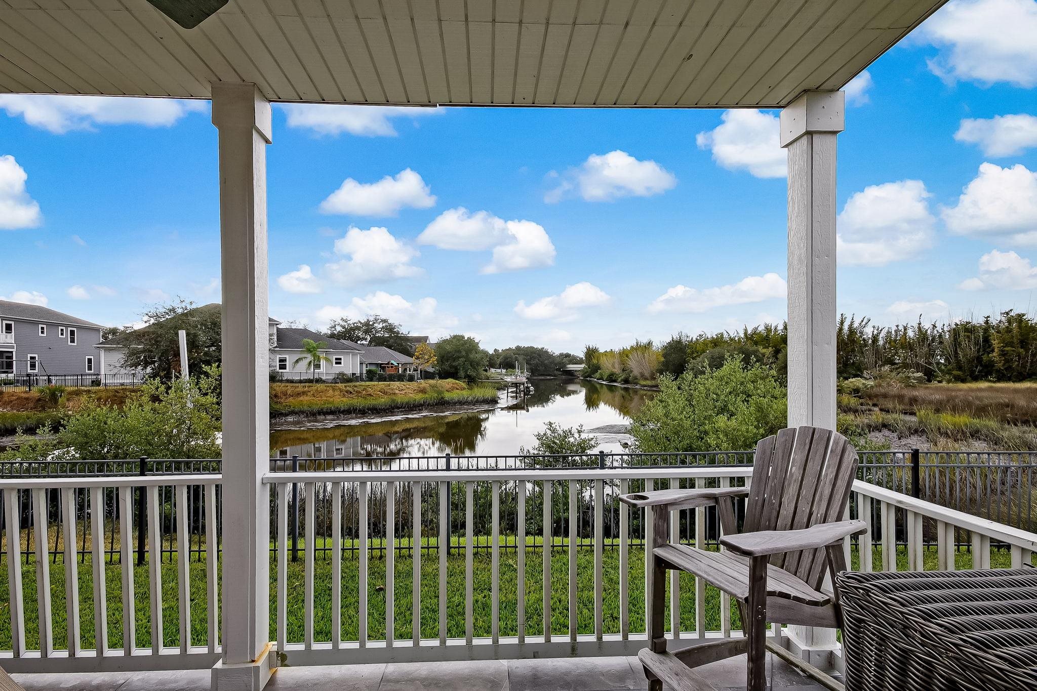 644 Sun Down Circle St. Augustine, FL 32080 - Photo 55 of 69 a view of a chair and tables in the balcony