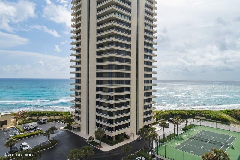 5510 North Ocean Drive, Unit 3D Singer Island, FL 33404 - Photo 2 of 31 31_5510NOceanBlvd_Unit3d_181006_AerialVi