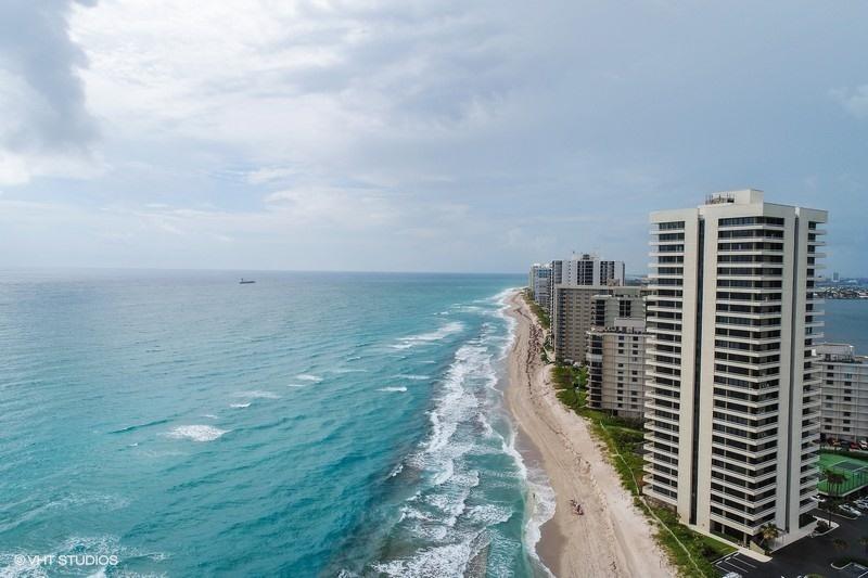 5510 North Ocean Drive, Unit 3D Singer Island, FL 33404 - Photo 28 of 31 32_5510NOceanBlvd_Unit3d_181007_AerialVi