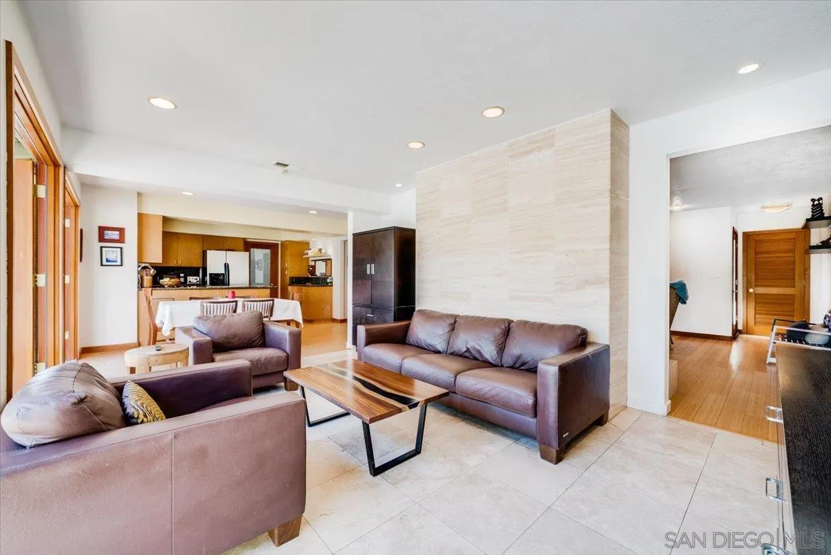 1386 Lake Drive Encinitas, CA 92024 - Photo 14 of 60 a living room with furniture and a wooden floor