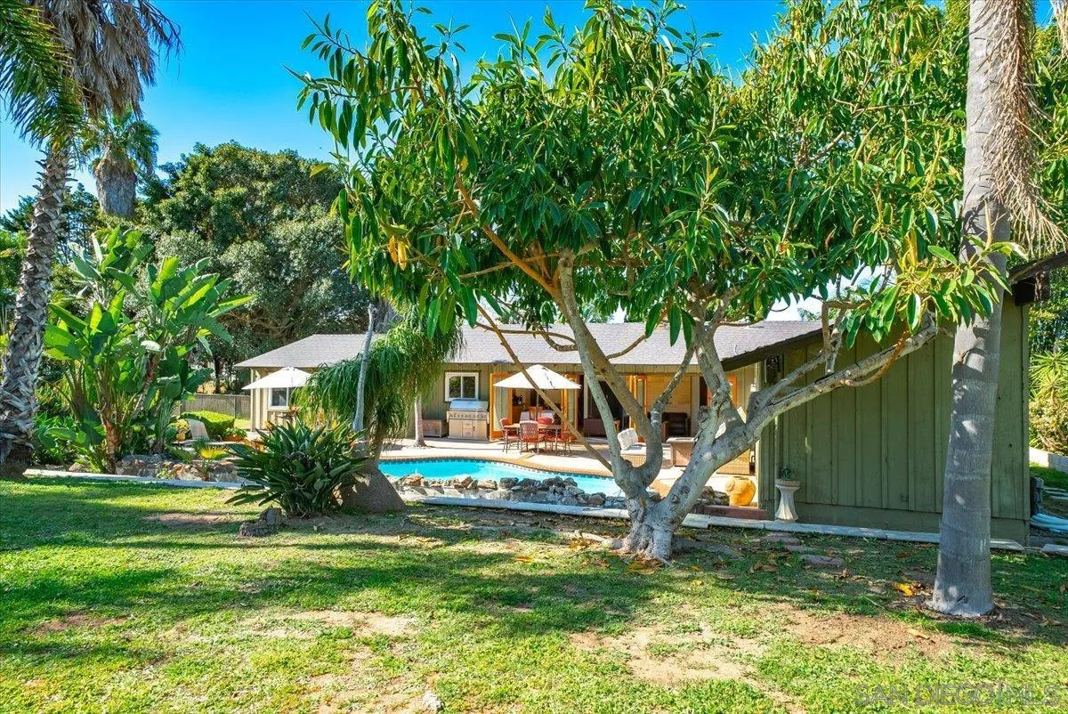 1386 Lake Drive Encinitas, CA 92024 - Photo 40 of 60 a view of a house with a yard