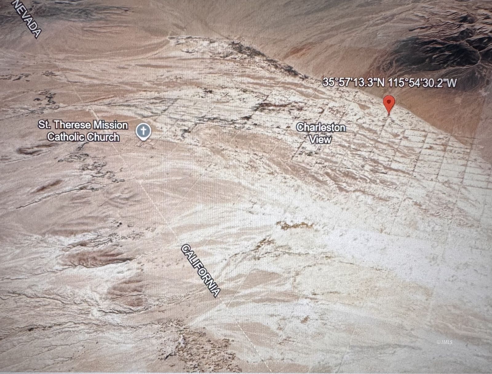 Deming Way Spring Valley Tecopa, CA 92389 - Photo 3 of 5 Aerial of area