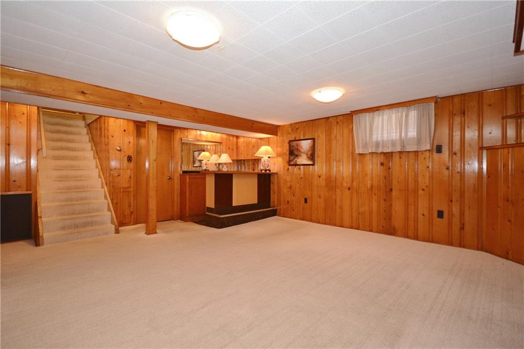 6651 Landview Road Pittsburgh, PA 15217 - Photo 15 of 19 Lower level game room with wet bar.