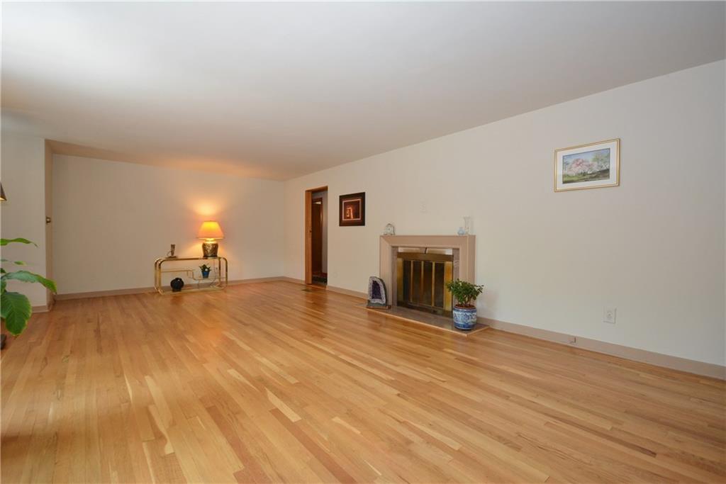 6651 Landview Road Pittsburgh, PA 15217 - Photo 5 of 19 Open floor plan living and dining room with LB Fireplace