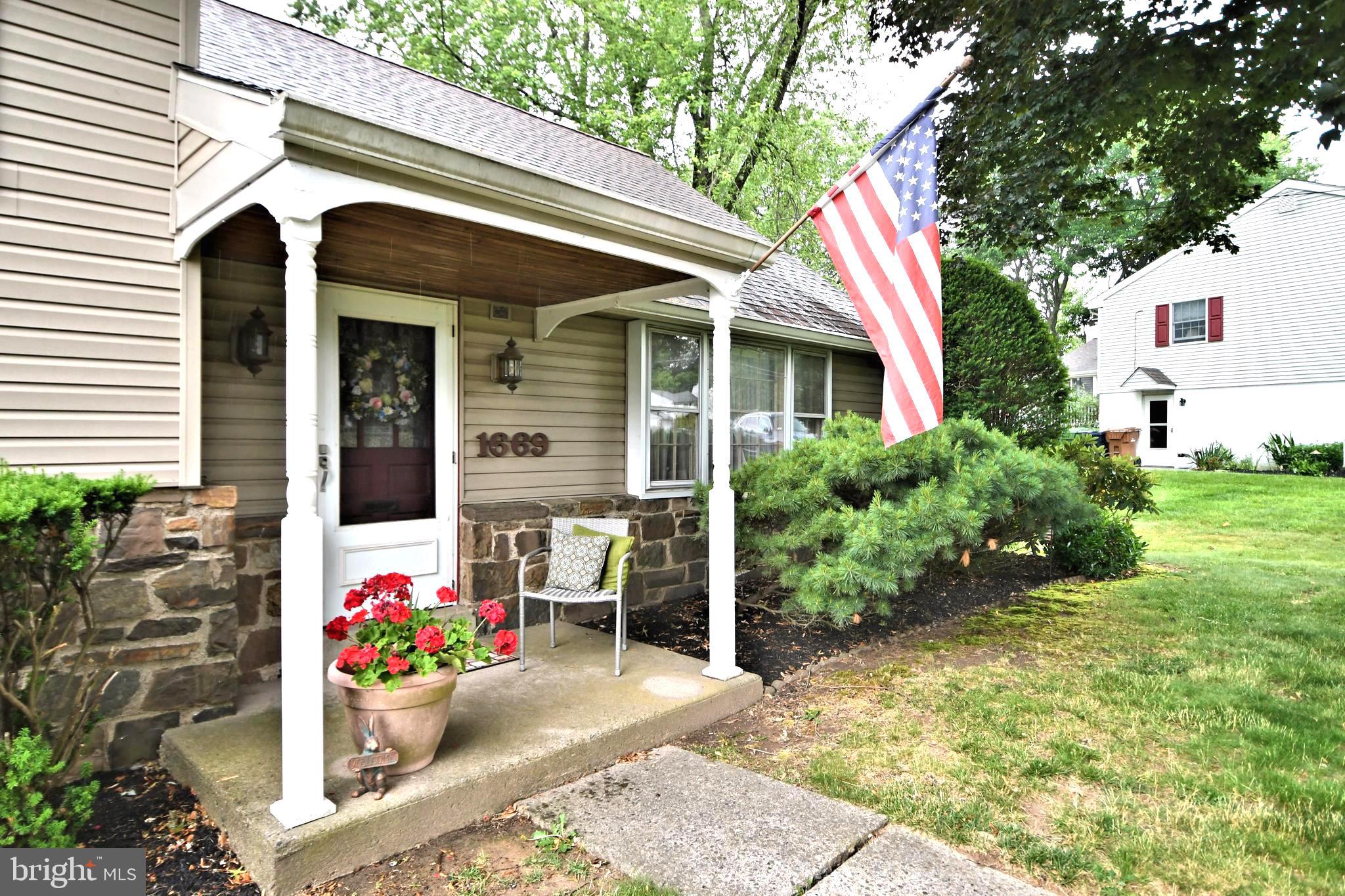 1669 Kenmare Drive Dresher, PA 19025 - Photo 2 of 29 Covered front porch
