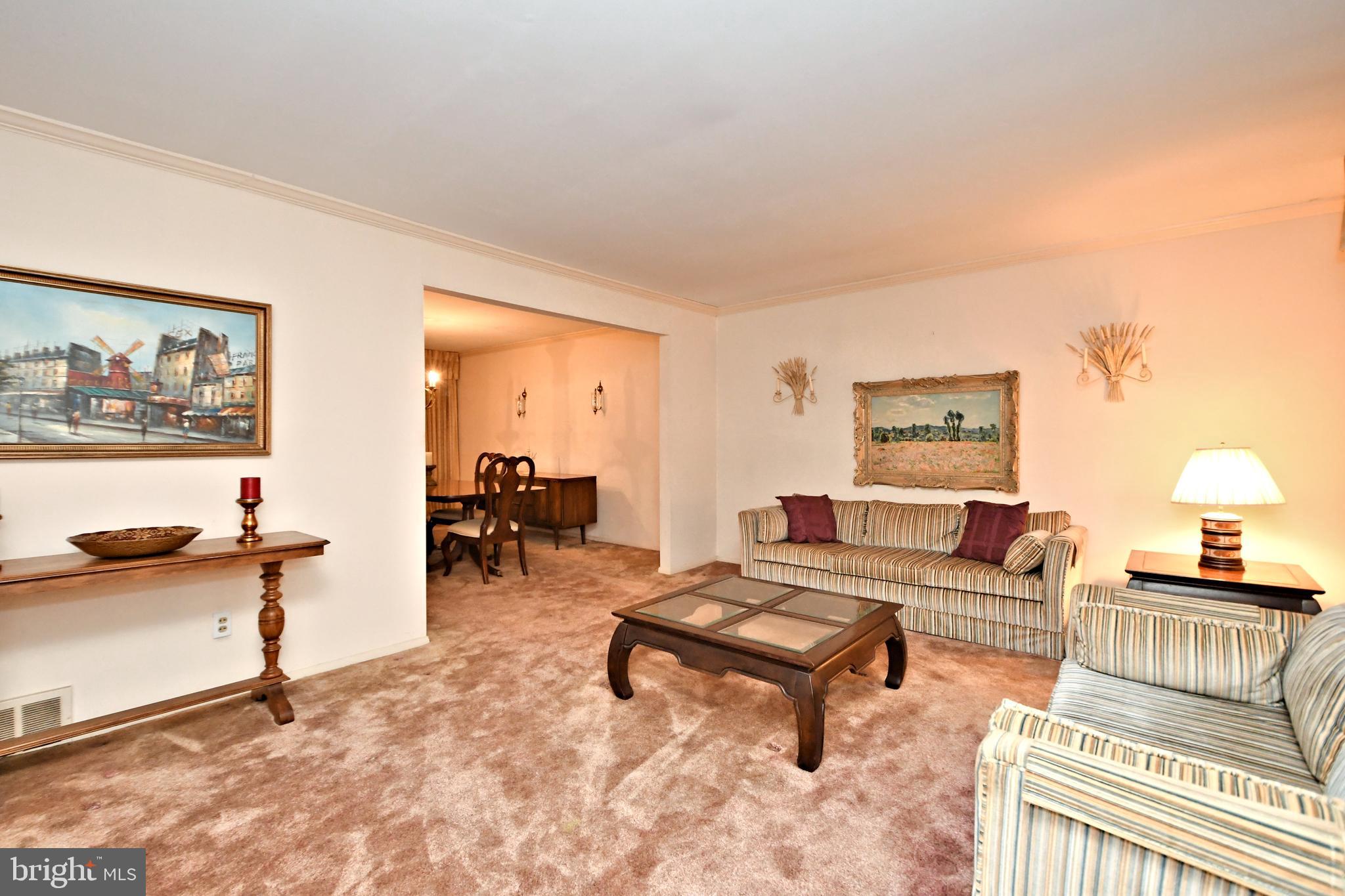 1669 Kenmare Drive Dresher, PA 19025 - Photo 6 of 29 Living room with view into dining room