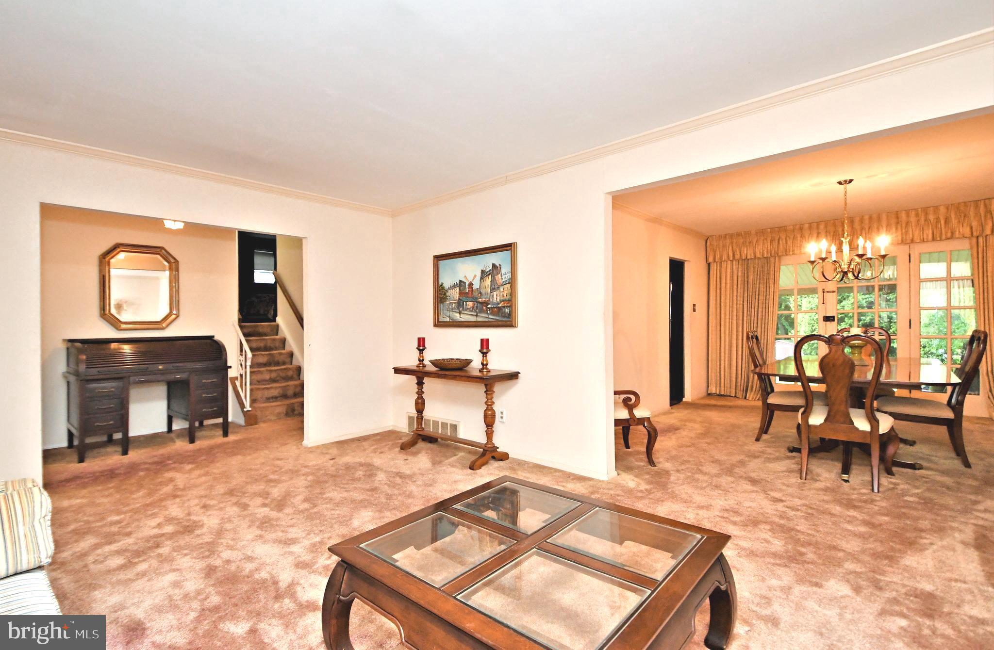 1669 Kenmare Drive Dresher, PA 19025 - Photo 7 of 29 View from LR into DR on right & foyer on left