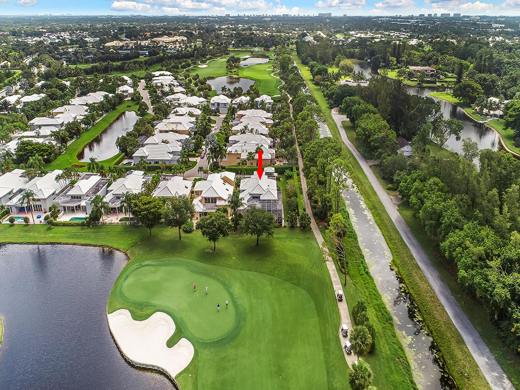 5808 Waterford Boca Raton, FL 33496 - Photo 34 of 36 Aerial Back